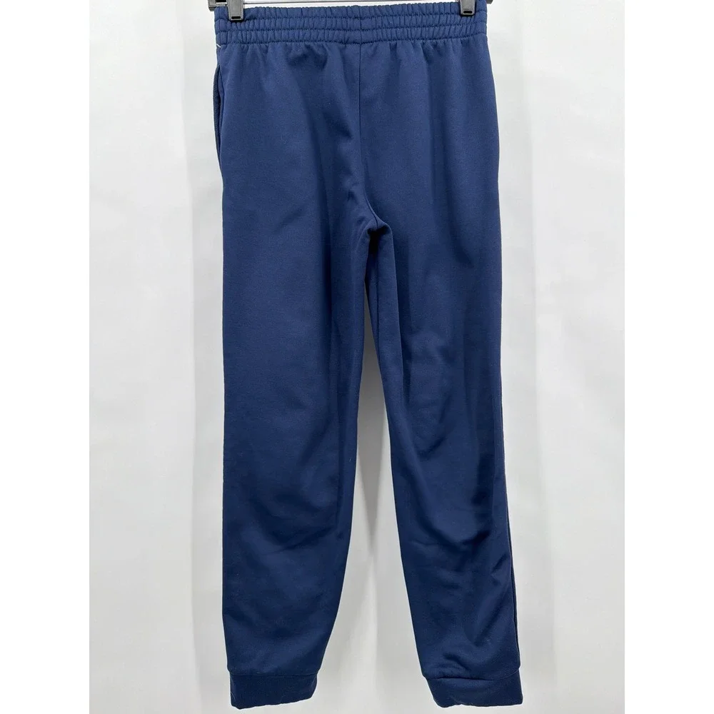Nike Therma-FIT Navy Blue Fleece Joggers Boys Large L‎ Sweatpants Athletic Pants